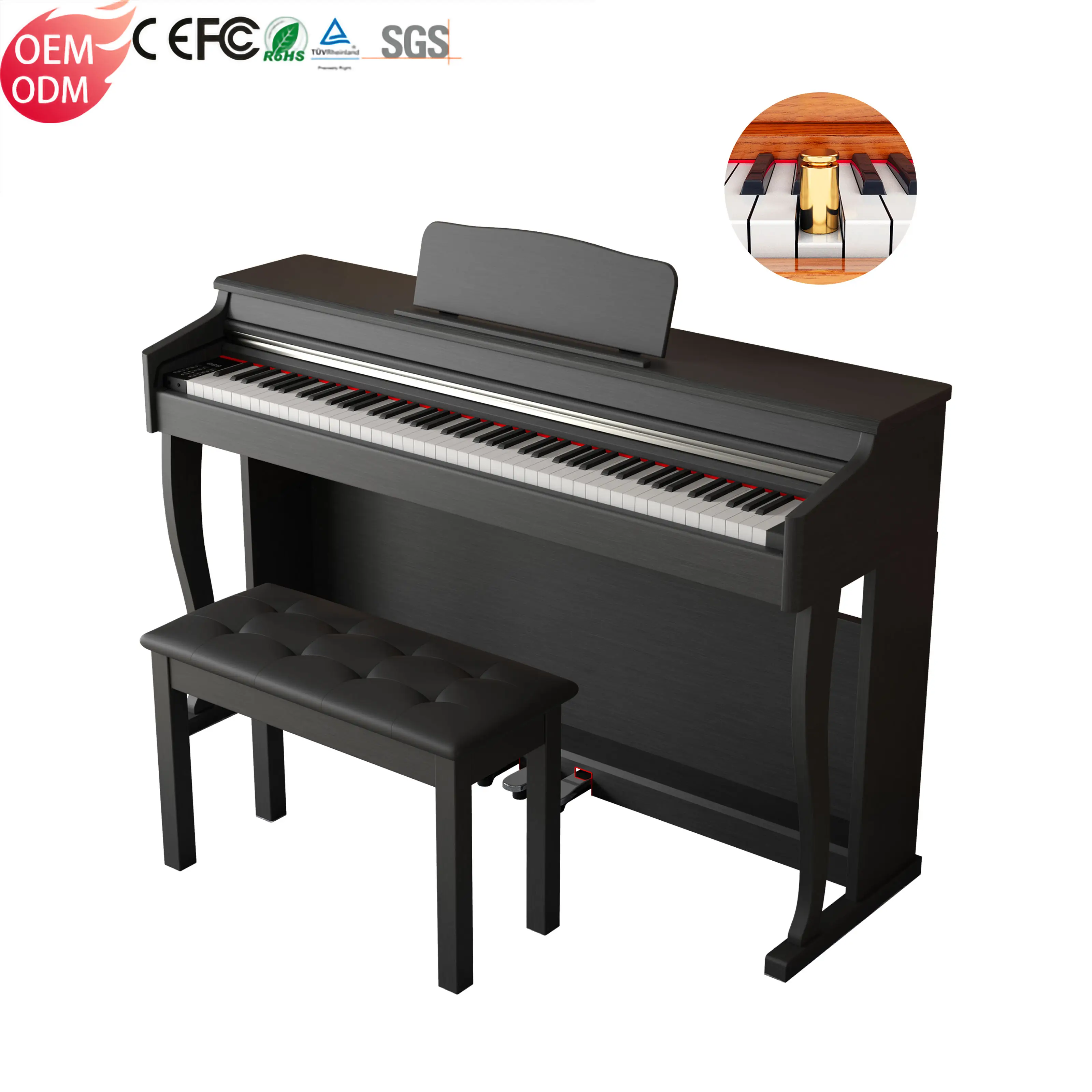 Kimfbay Digitale Piano 88 Gewogen Toets Keyboard Piano Te Koop Elektrische Piano Prijs