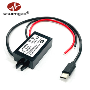 Convertisseur abaisseur de tension DC-DC 8-32V <span class=keywords><strong>12V</strong></span> 24V vers <span class=keywords><strong>5V</strong></span> 3A pour voiture, chargeur d'alimentation <span class=keywords><strong>USB</strong></span> Type-C 15W pour téléphone portable et iPad - Product Image 3