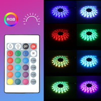 Bande lumineuse Led Rgb, smd 5050, étanche Ip65, couleur rêve, mouvement, Usb, blanc chaud, 5 v