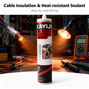 KAYIJIE 182 Flame Retardant Fire Proof <strong>Silicone</strong> <strong>Rubber</strong> for Electronic Potting <strong>Silicone</strong> Sealing Electronic - Product Image 4
