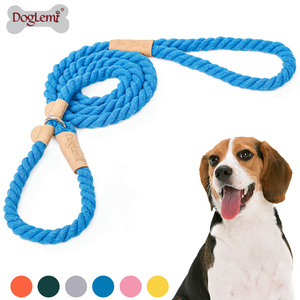 Correa para Perro Resistente, Correa de Entrenamiento Antitirones, Correa de Cuerda Trenzada Resistente, Correa de Poliéster Estampada de Estilo Lujoso y Ecológico - Product Image 2