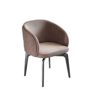 Fauteuil lounge idéal pour les hôtels, les maisons et les halls d'accueil, chaise de salle à manger au design moderne, fauteuil en velours de haute qualité