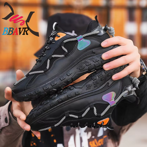 Zapatos Deportivos Casuales de Malla para Hombre, con Suela Gruesa Estilo Neumático, Venta al Por Mayor - Product Image 4