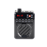 Radio portable AM/FM multibandes mini de poche avec lecteur MP3 et batterie pour une écoute nomade