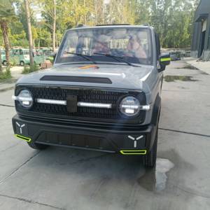 Pick-up électrique gris NE de grande taille avec batterie au lithium à quatre roues motrices, autonomie <100 km, moteur 7500W, idéal pour les familles et le transport de marchandises, durable - Product Image 4