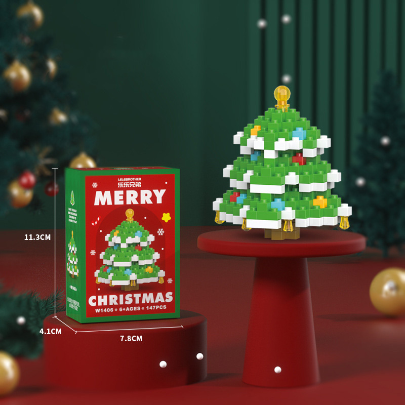 W1406 Sapin de Noël [Boîte de couleur] 147PCS