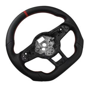 Volante de Fibra de Carbono Azul Forjado para Volkswagen <span class=keywords><strong>MK7</strong></span> <span class=keywords><strong>GTI</strong></span> R <span class=keywords><strong>Golf</strong></span> 7 <span class=keywords><strong>Golf</strong></span> 6 <span class=keywords><strong>MK7</strong></span> <span class=keywords><strong>MK7</strong></span>.5 Passat B8 Scirocco - Product Image 2