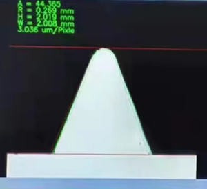 เครื่องฉายภาพโปรไฟล์แบบออปติคอลสำหรับการทดสอบแรงกระแทก Charpy Impact U/V Specimen Notch - Product Image 6