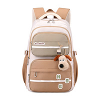 Sac à dos pour adolescents, simple, polyvalent, grande capacité, pour l'école, le campus et les voyages quotidiens