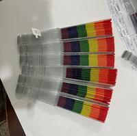 Éventails pliants à main arc-en-ciel LGBTQIA bon marché, fierté bisexuelle, pansexuelle, asexuelle, lesbienne, pour enfants, danse, rave