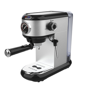 Cafetera Semiautomática de Acero Inoxidable, Cafetera Espresso - Product Image 1