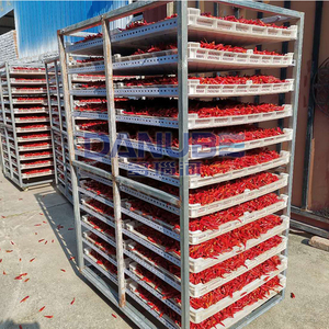 Four de séchage automatique PLC à haute productivité pour morilles, piments et concombres, avec plateaux de séchage à air, très demandé - Product Image 2