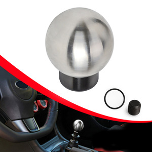 CNSPEED Aluminum Alloy Gear <b>Shift</b> <b>Knob</b> Universal Silver 6-Speed Manual Car Modification - Product Image 1