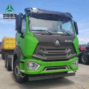 Truk traktor kepala baru SINOTRUK HOWO merek asli Tiongkok 6x4 10 Wheeler mesin WEICHAI Euro 2 - Product Image 3