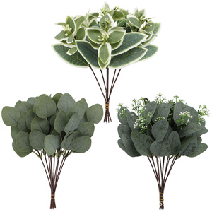 Foglie di Eucalipto Artificiali, Piante Finte per Decorazioni Casa, Feste e Matrimoni - Product Image 4