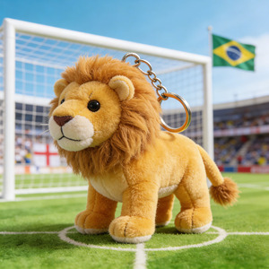 Peluche de León, Juguete Suave y Adorable para Niños, Regalo Infantil, Llavero de Peluche de Animal de Venta Caliente - Product Image 1