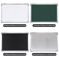 Tableau blanc magnétique épaissi de 20x30cm pour la formation au bureau et à la maison et les autocollants muraux de tableau noir pour enfants
