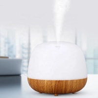 Humidificateur d'air de diffuseur d'arome de base de couleur en bois, diffuseur d'huile essentielle électrique pour la décoration à la maison et la purification d'air