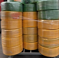 Tuyau d'arrosage de jardin en PVC flexible personnalisé de 50 yards et 3/4 pouce, tuyau d'eau durable de haute qualité pour l'irrigation des jardins