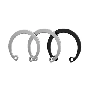 DIN 471 DIN 472 Circlips Internal Retaining Black Spring Steel Snap Rings Retaining Ring Circlips For Shaft