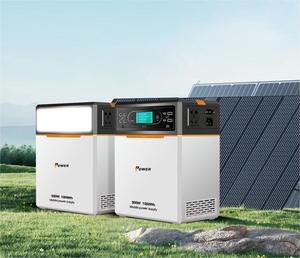 สถานีไฟฟ้าพกพา Top Split 500W LiFePO4 1000Wh ระดับ IP65 สำหรับตั้งแคมป์กลางแจ้ง เครื่องกำเนิดพลังงานแสงอาทิตย์ รองรับการสื่อสารผ่าน CAN ใช้ในกรณีฉุกเฉินที่บ้าน - Product Image 3