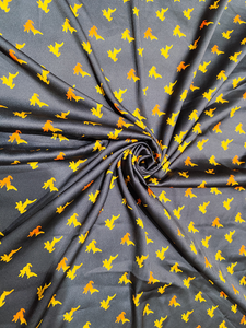 ผ้าซาตินโพลีเอสเตอร์พิมพ์ลายหลากสี 100% เนื้อนุ่ม เงางาม เหมาะสำหรับงานเย็บปักถักร้อย งานฝีมือ ตกแต่งชุดแต่งงาน และงานประดิษฐ์สำหรับเด็กผู้หญิง - Product Image 2