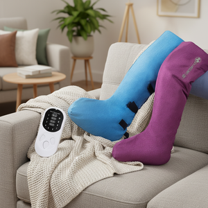 इलेक्ट्रिक हीटिंग मोक्सीबुशन जूते 360 पूर्ण लपेटे ऊन 60 सेमी rra मॉडल घुटने की सुरक्षा फिजियोथेरेपी गर्मी - Product Image 1