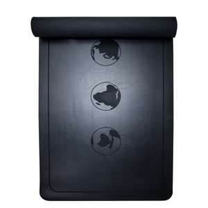 Colchonetas de Yoga respetuosas con el medio ambiente Fabricante <span class=keywords><strong>mate</strong></span>, esterilla de Yoga <span class=keywords><strong>Mate</strong></span> Yogamat de 5mm con estampado personalizado, esterilla de Yoga de goma Natural de Pu duradera - Product Image 5