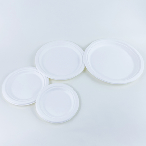 Juego de Platos Desechables de Bagazo para Fiesta, Vajilla de Papel al por Mayor para Decoración - Product Image 1