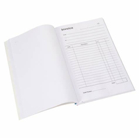 Logo personnalisé, carnet de commandes, reçus, livraison de billets, livres de factures, duplicata de papier autocopiant, 30/50/100 jeux de carnets de notes