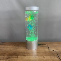 Lampe de nuit LED à bulles de poissons à changement de couleur automatique, alimentation directe, indice IP65, USB, silencieuse, ambiance océanique, lumière perceptive