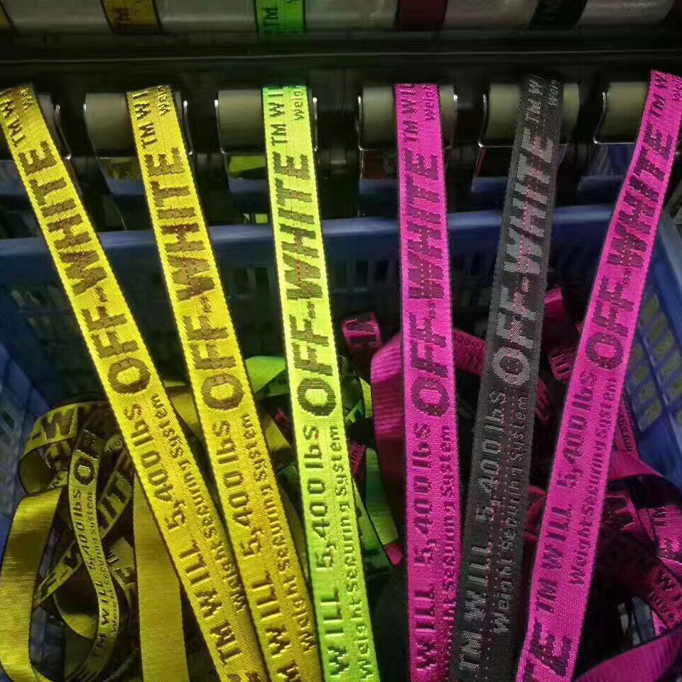 ハンドメイド　資材 Customized Width Design Printed Jacquard Elastic Webbing
