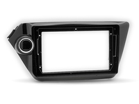 Kit de montage d'autoradio 9 pouces pour KIA Rio K2 QB 2011-2017 LHD – Cadre d'installation stéréo pour tableau de bord, garniture pour lecteur audio GPS