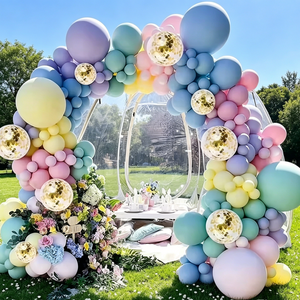 Nouveauté Décoration <span class=keywords><strong>de</strong></span> fête d'anniversaire, <span class=keywords><strong>de</strong></span> baby shower ou <span class=keywords><strong>de</strong></span> mariage – Kits d'<span class=keywords><strong>arche</strong></span> <span class=keywords><strong>de</strong></span> ballons en latex 117 pièces couleurs macaron, guirlandes <span class=keywords><strong>de</strong></span> ballons pastel en latex - Product Image 3