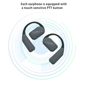 سماعة بلوتوث PTT اللاسلكية سماعة لاسلكية لاسلكية لاسلكية لاسلكية متوافقة مع نظام أندرويد و IOS للموسيقى أو المكالمات الهاتفية - Product Image 3