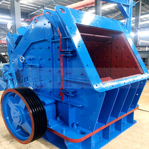 Impact Crusher Portable <b>Large</b> Opening For River Stone Granite Crushing Blue - Product Image 1