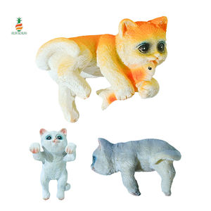 <span class=keywords><strong>Prix</strong></span> usine trois pièces chaton ensemble résine décoration chat suspendu aquarium aquarium paysage en plastique Durable - Product Image 2