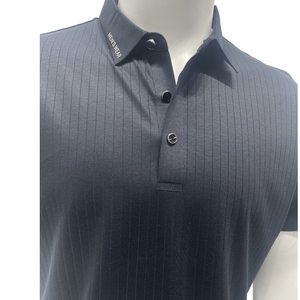 OEM ODM T-shirt polo classique pour homme Chemise d'affaires en coton mercerisé de haute qualité - Product Image 5