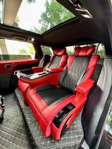 Asientos Personalizados de Cuero PU Premium para Range Rover Sport, Kit Interior de 4 Plazas, Soporte para Teléfono con Pantalla Táctil, Puerto de Carga USB - Product Image 4