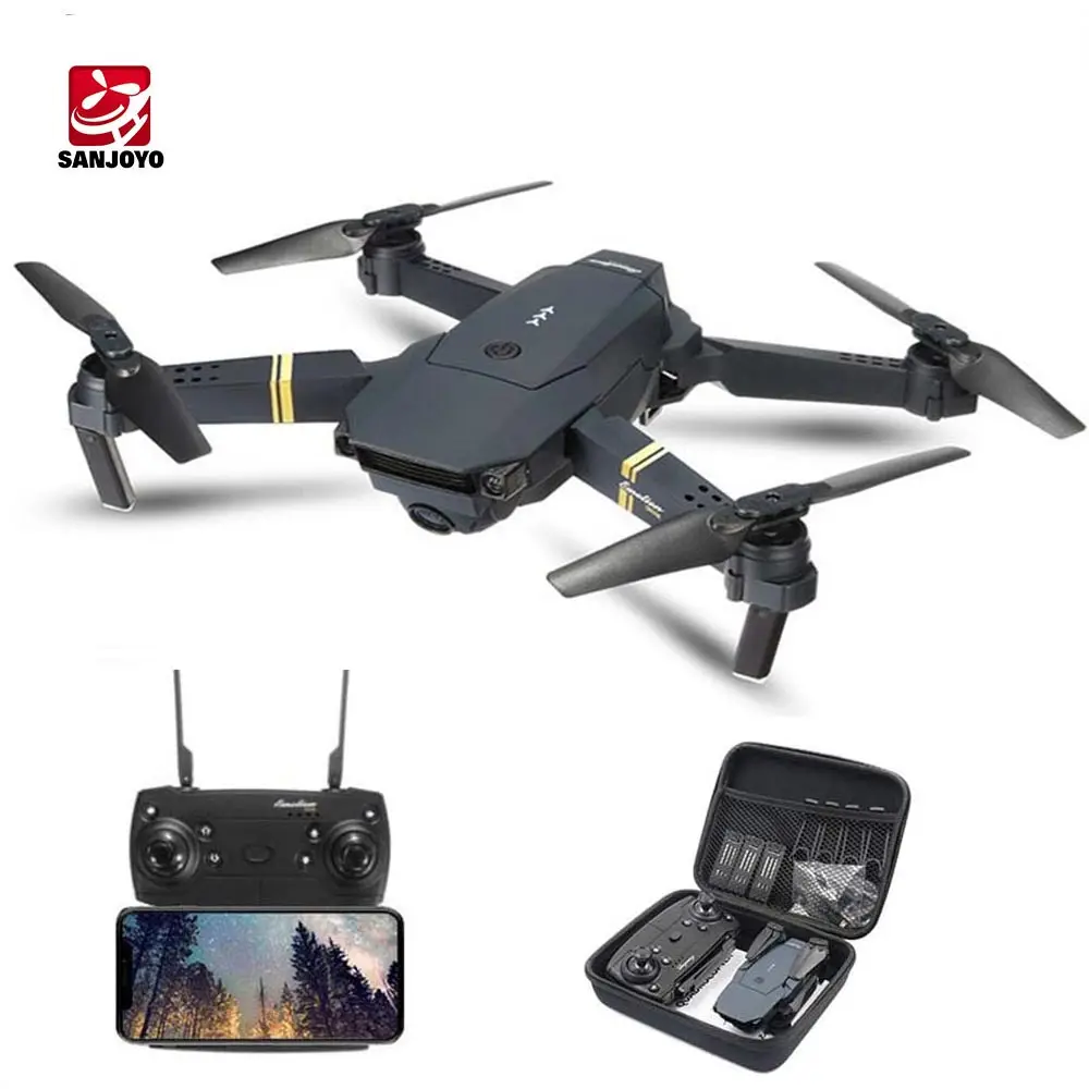 Cheap Price 2.4G 4K HD Camera 6 Axis Gyro 360 Degree Stunt RC Foldable Pocket Mini Drone E58
