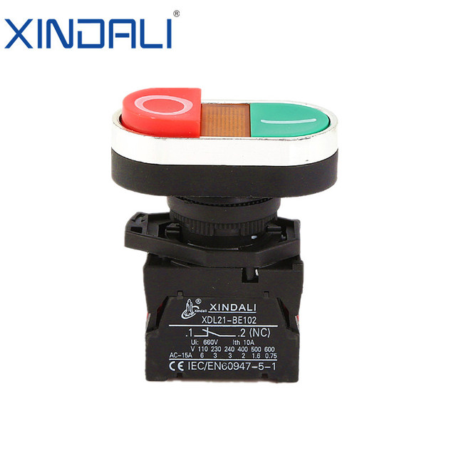 XDL21-CBW8465 Waterproof Electric Illuminated Push Button Switch 10A 220V IP65 Protection Elevator Equipment Buttons