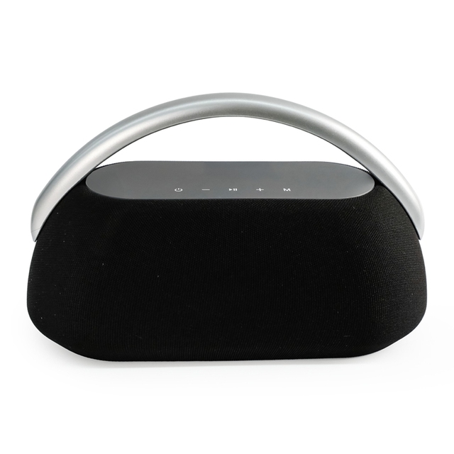3-Speaker 20W Bass LED Super Boombox Portable Wireless BT for Outdoor Use Waterproof Plastic USB RGB Battery Home Theatre