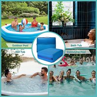 Approvisionnement d'usine 4D Air Mesh Hot Tub Booster Coussin Avec Poignée Baignoire Antidérapante À Séchage Rapide Baignoire Booster Coussin Oreiller