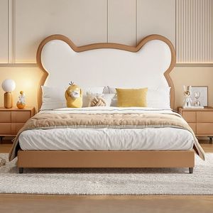 Il lettino per <span class=keywords><strong>bambini</strong></span> in stile crema orsetto è disponibile in più colori e dimensioni, adatto per le camere dei <span class=keywords><strong>bambini</strong></span> e le camere da letto - Product Image 2