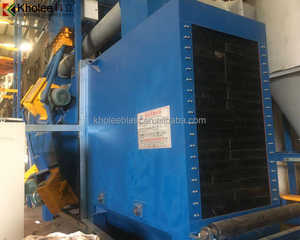 Máquina DE LIMPIEZA DE GRANALLADO transportadora de rodillos personalizada sin diseño de hoyo, para marcos de estructuras de soldadura - Product Image 3