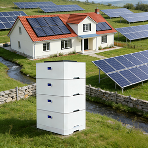 Système de stockage d'énergie intégré 15 kWh Batterie lithium-ion Armoire de stockage d'énergie solaire <span class=keywords><strong>pour</strong></span> utilisation hors réseau - Product Image 1