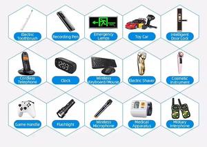 Modèle personnalisé <span class=keywords><strong>18650</strong></span> batterie au lithium rechargeable 2.4V 3.7V 1500mAh 2200mAh utilisation d'un appareil photo et d'un téléphone portable en stock grande remise - Product Image 4