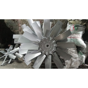 ใบพัดลมแบบปรับมุมได้ ใบพัดอลูมิเนียม ปริมาณลมสูง สำหรับงานอุตสาหกรรม ระบายความร้อน ทนทาน ทำจากอลูมิเนียม - Product Image 1