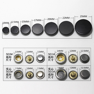 OEM Phụ Kiện Logo Thiết Kế Vòng Báo Chí Vàng Bạc Brass Kẽm Hợp Kim Bìa Tùy Chỉnh Kim Loại <span class=keywords><strong>Snap</strong></span> Nút Cho Quần Áo - Product Image 4