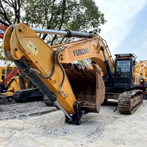 จัดส่งฟรีเครื่องจักรกลหนักมือสอง รวมถึงสีเดิมจากโรงงาน รถขุดดิน และรถขุดไฮดรอลิกฮุนได รุ่น 520L-9 - Product Image 1